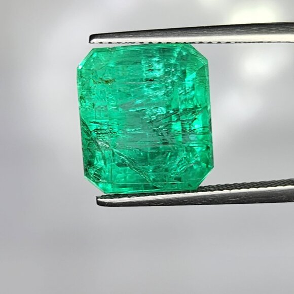 Emerald natural origin Afghanistan panjsher 16.710ct - Picture 6 of 14